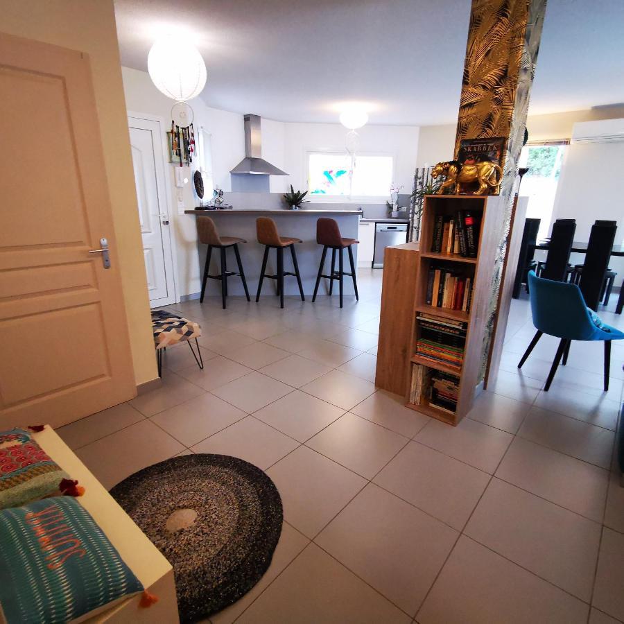 Cool Mediterranean Life 8 People Jacuzzi Barbecue Gametrampoline 2 Parking Villa Beziers Luaran gambar